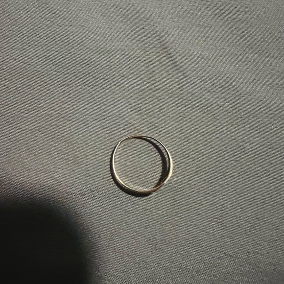 Vintage 10K Gold Diamond Star Midi Ring / Pinky Ring Size 1.5